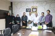 تقدیر از پرسنل بیمارستان جهت مشارکت در برنامه اعتباربخشی رشته سلامت در حوادث و بلایا 