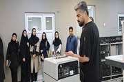 بازدید دانشجویان کارشناسی پرستاری از کارگاه ساخت کوتر