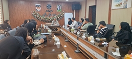 برگزاری جلسه توجیهی امور پژوهشی دانشجویان جدیدالورود مقطع کارشناسی ارشد دانشکده پرستاری و مامایی مورخ 1404/08/05